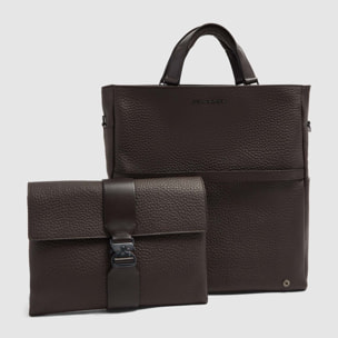 Piquadro Tote bag portabile a zaino per pc 14"