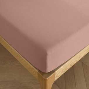 Drap housse "Prémium" - Couleur Vieux Rose