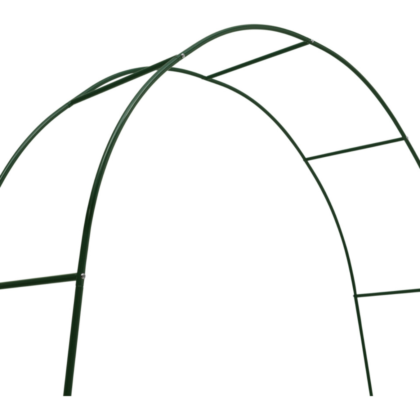Arches de jardin arrondies 235cm - lot de 2