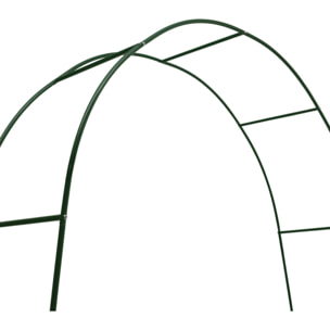 Arches de jardin arrondies 235cm - lot de 2