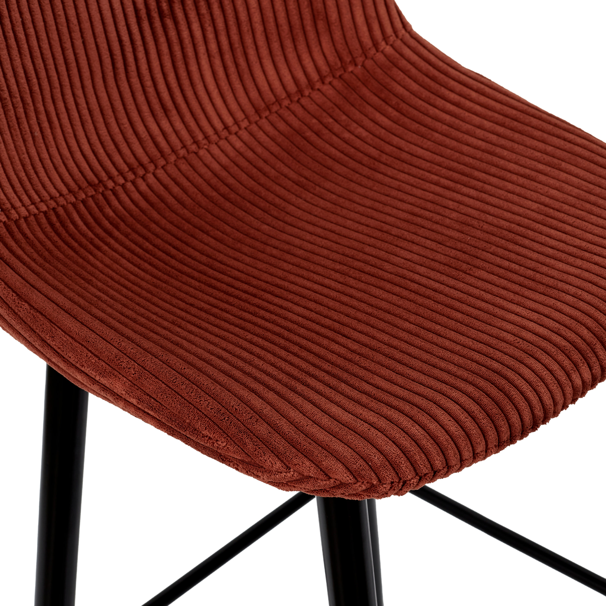 Chaise De Bar Cotele Scott Terra - Lot De 2