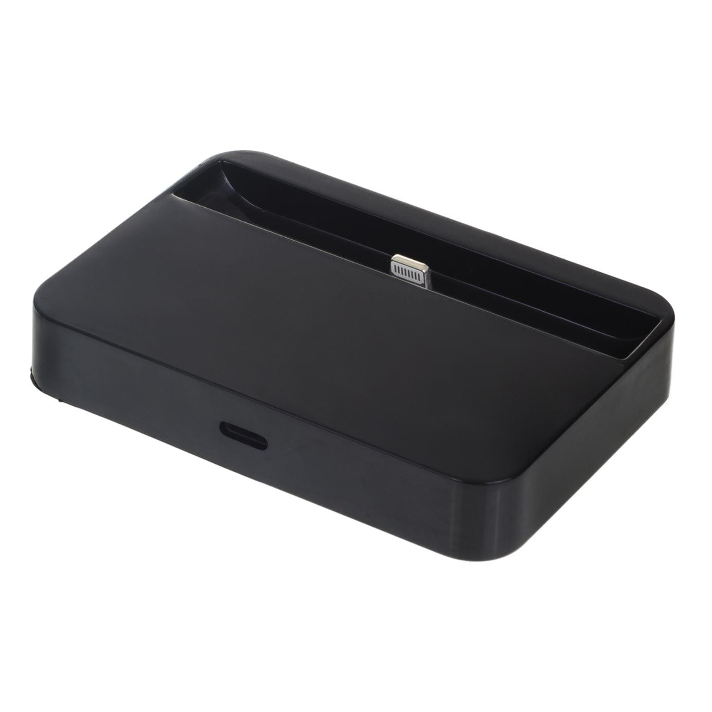 BASE DI RICARICA PIANA PER IPhone 5/SE/6/6 PLUS NERA