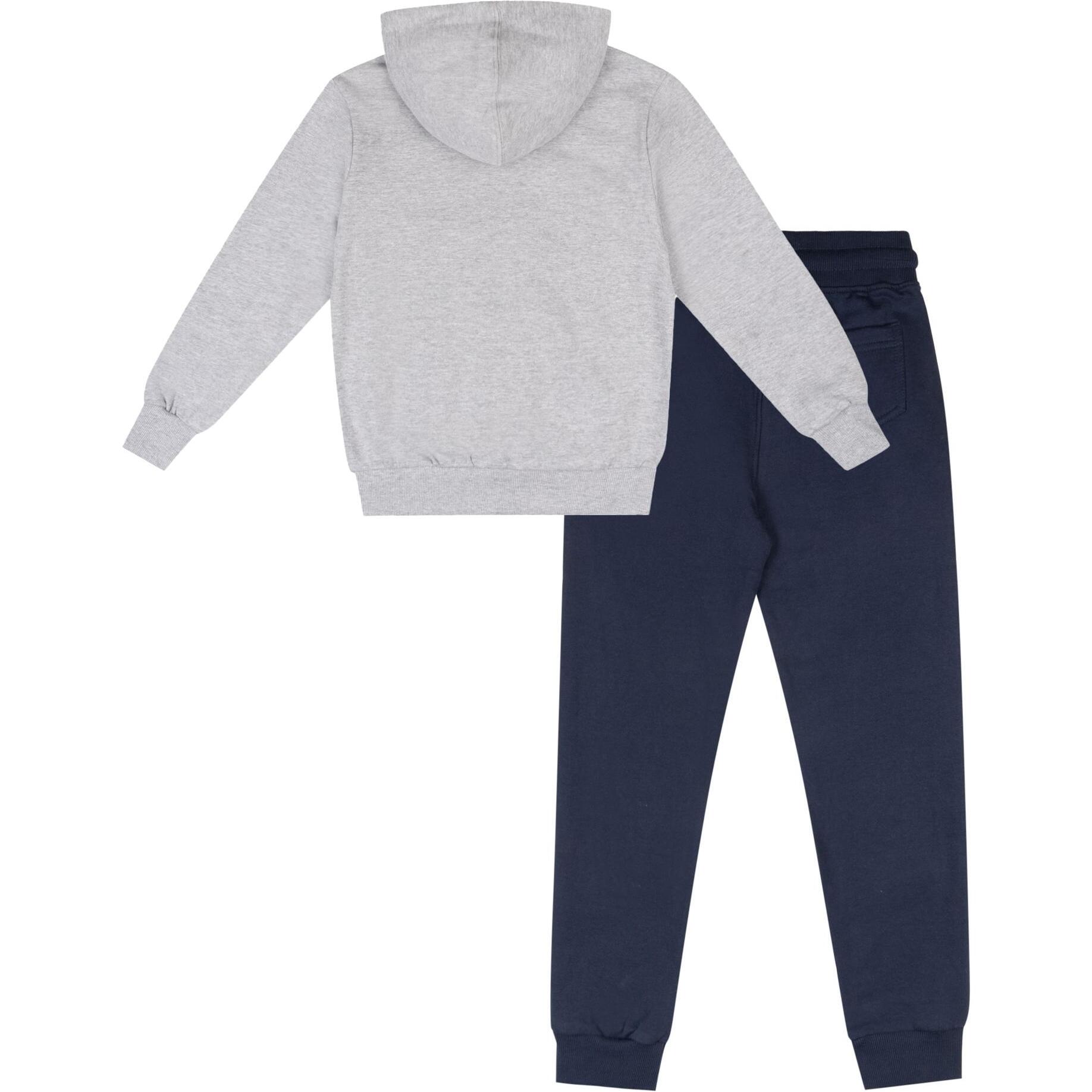 Tuta invernale da bambino con cappuccio e zip "Italy"