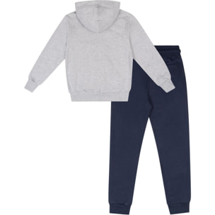 Tuta invernale da bambino con cappuccio e zip "Italy"
