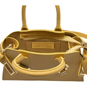 Bernalda Bolso tote pequeño Mujer. Piel auténtica Dollaro.