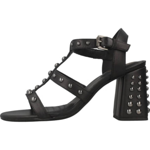 Sandalias Mujer de la marca GEOX  modelo D SEYLA SANDAL HIGH NEGRO