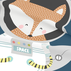 Cool Kids - Juego de Sábanas Estampadas - Infantil - Incluye 1 Funda de Almohada + 1 Sábana Bajera - 100% Algodón - Neil