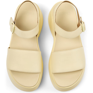 Sandalias - CAMPER Tasha - Amarillo - Cuero liso