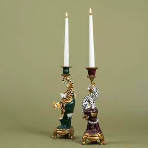 Bougeoir tigre 33cm Kare Design