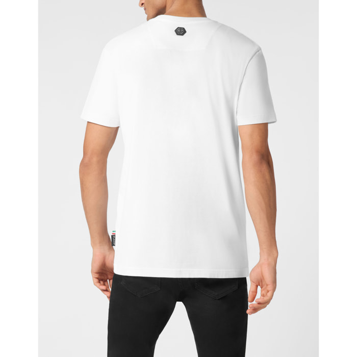 PHILIPP PLEIN Camiseta de cuello redondo y manga corta