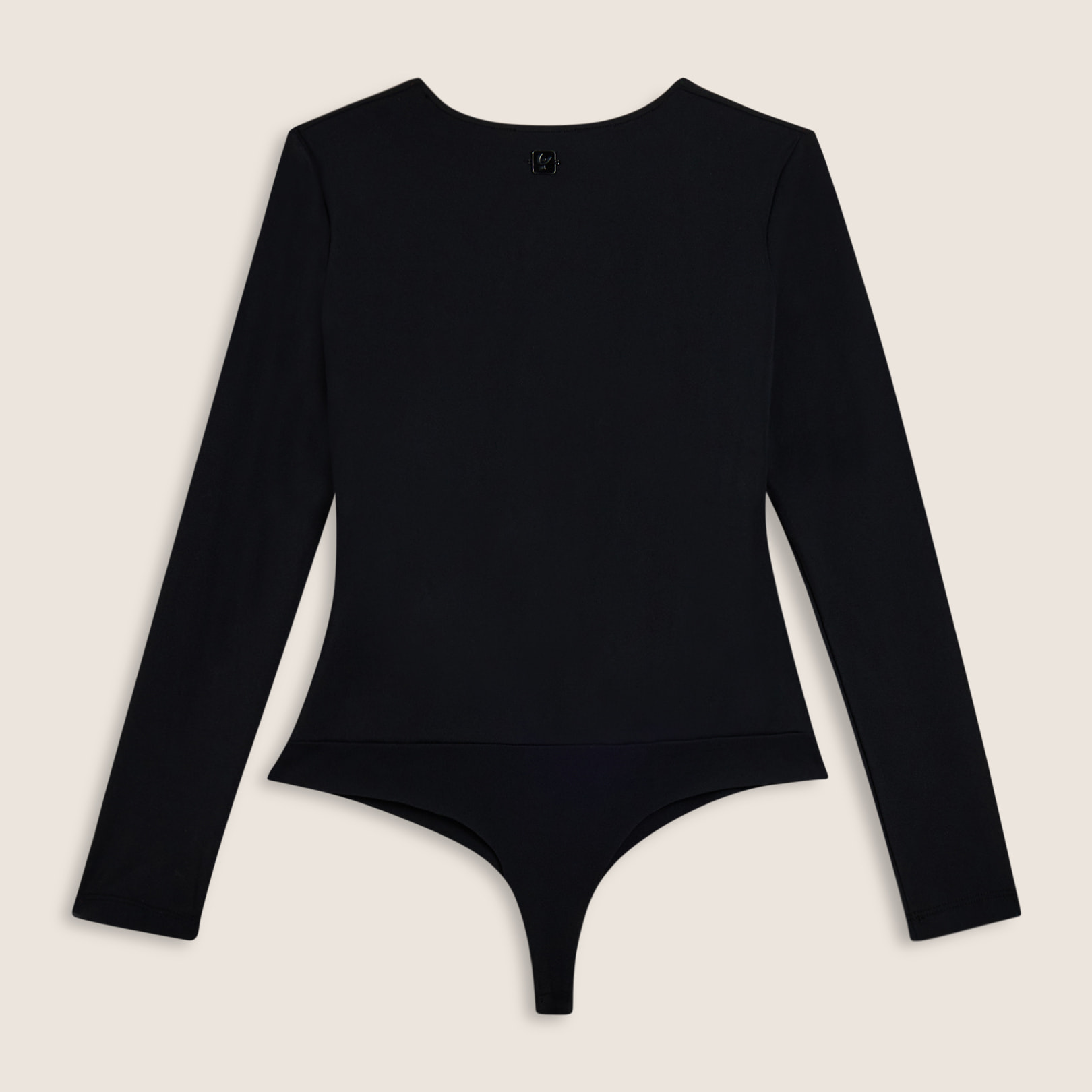 Body slim manica lunga in tessuto tecnico D.I.W.O.®