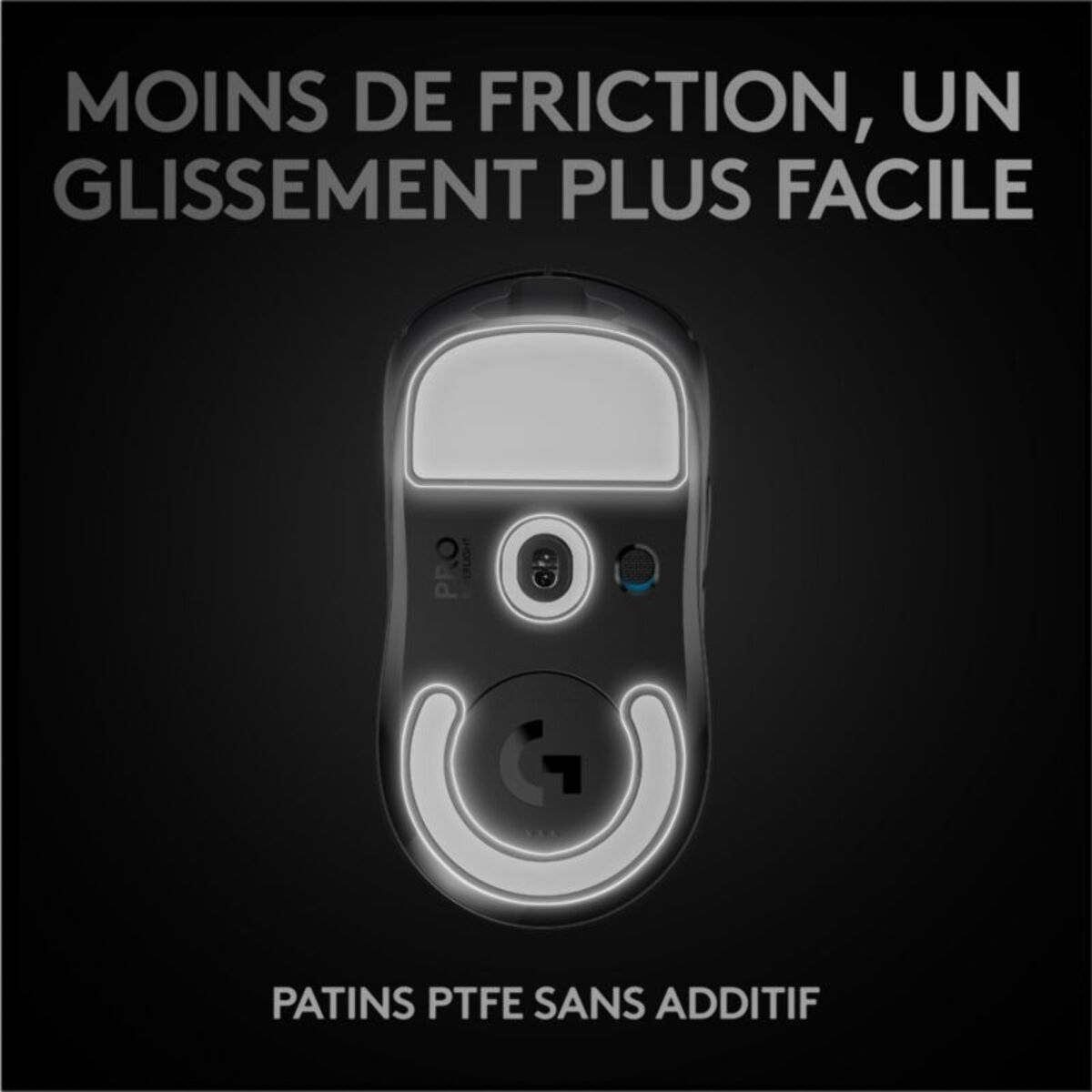 Souris Gamer Sans Fil LOGITECH G PRO X SUPERLIGHT- Noire