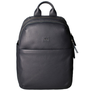 Zaino  da uomo In Vera pelle Made in Italy 26x39x16 cm