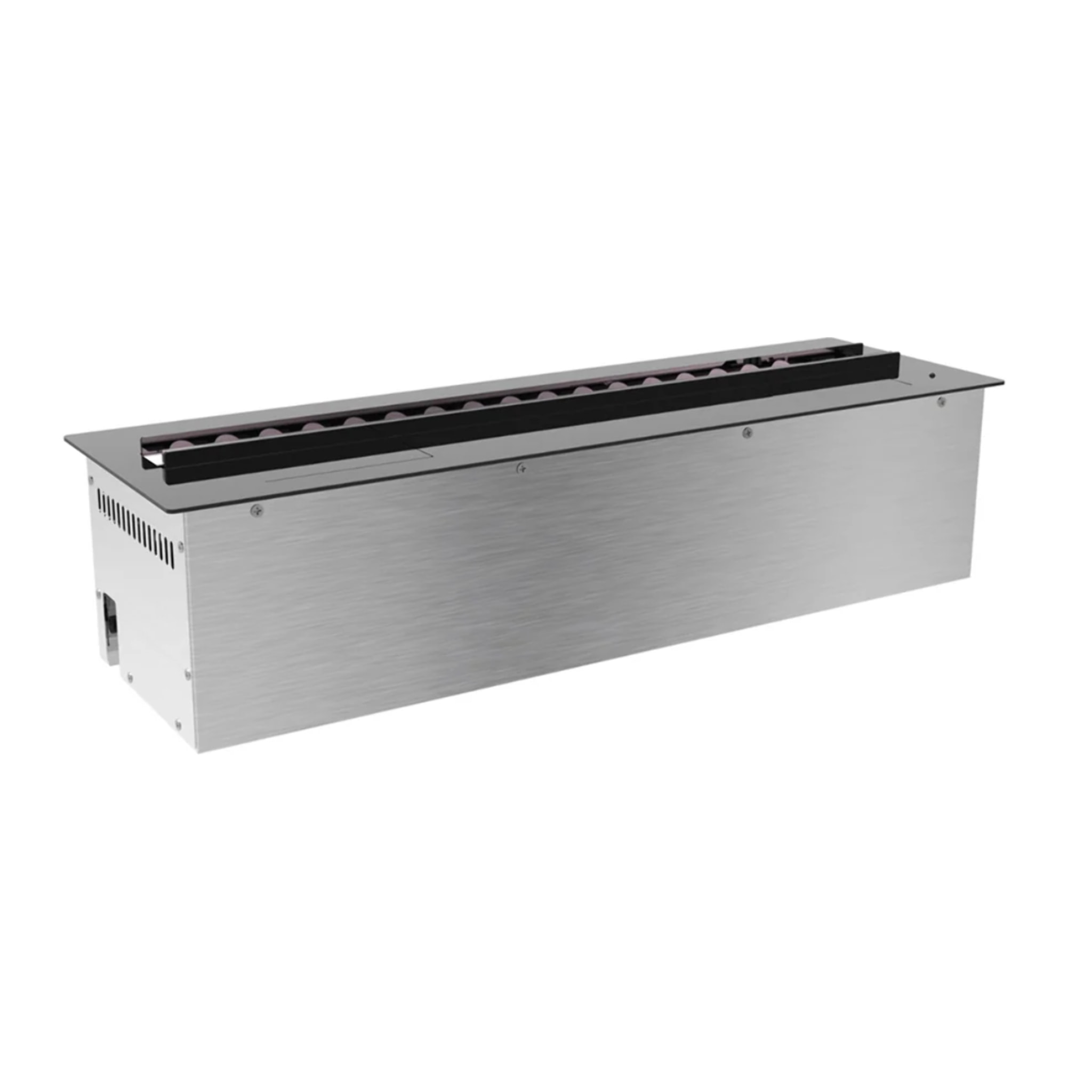 Vapor 3D 100 - Inserto Camino Decorativo ad Acqua Senza Calore 100x17,8x22,7 cm con Effetto Fiamma a LED 3D