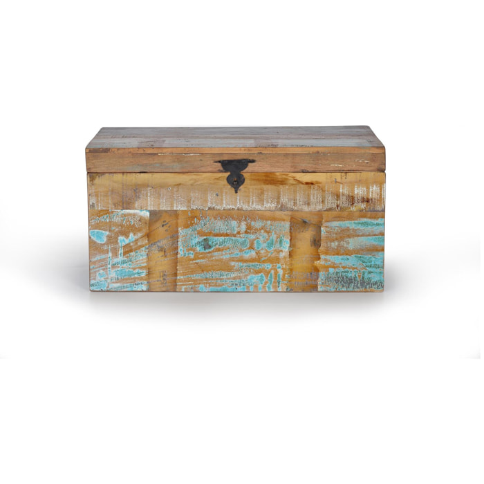 Baúl - Madera reciclada - 40x80x40cm
