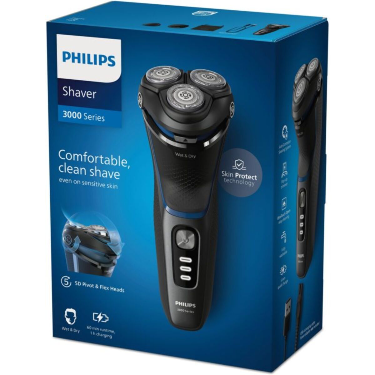 Rasoir électrique PHILIPS Series 3000 S3344/13