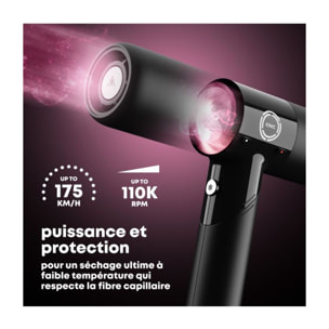 Sèche cheveux REVAMP Ionique Progloss Enigma révélation