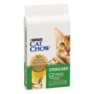 CAT CHOW Sterilised Poulet 10KG