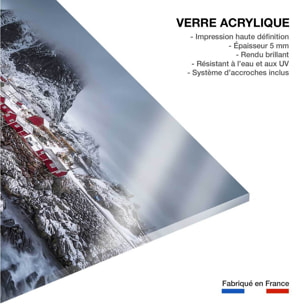 Tableau hiver magique aux lofoten Tableau plexiglas