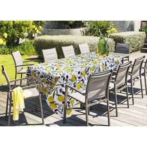 Tovaglia Cucina Resinata Idroleppelente Antimacchia Disegno Garda 140x240