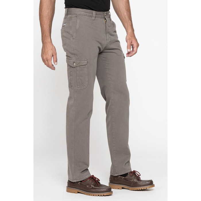 CARGO MOD. 619 REGOLARE IN GABARDINA PESANTE DA 10 oz.