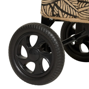 Chariot de courses 2 roues jute
