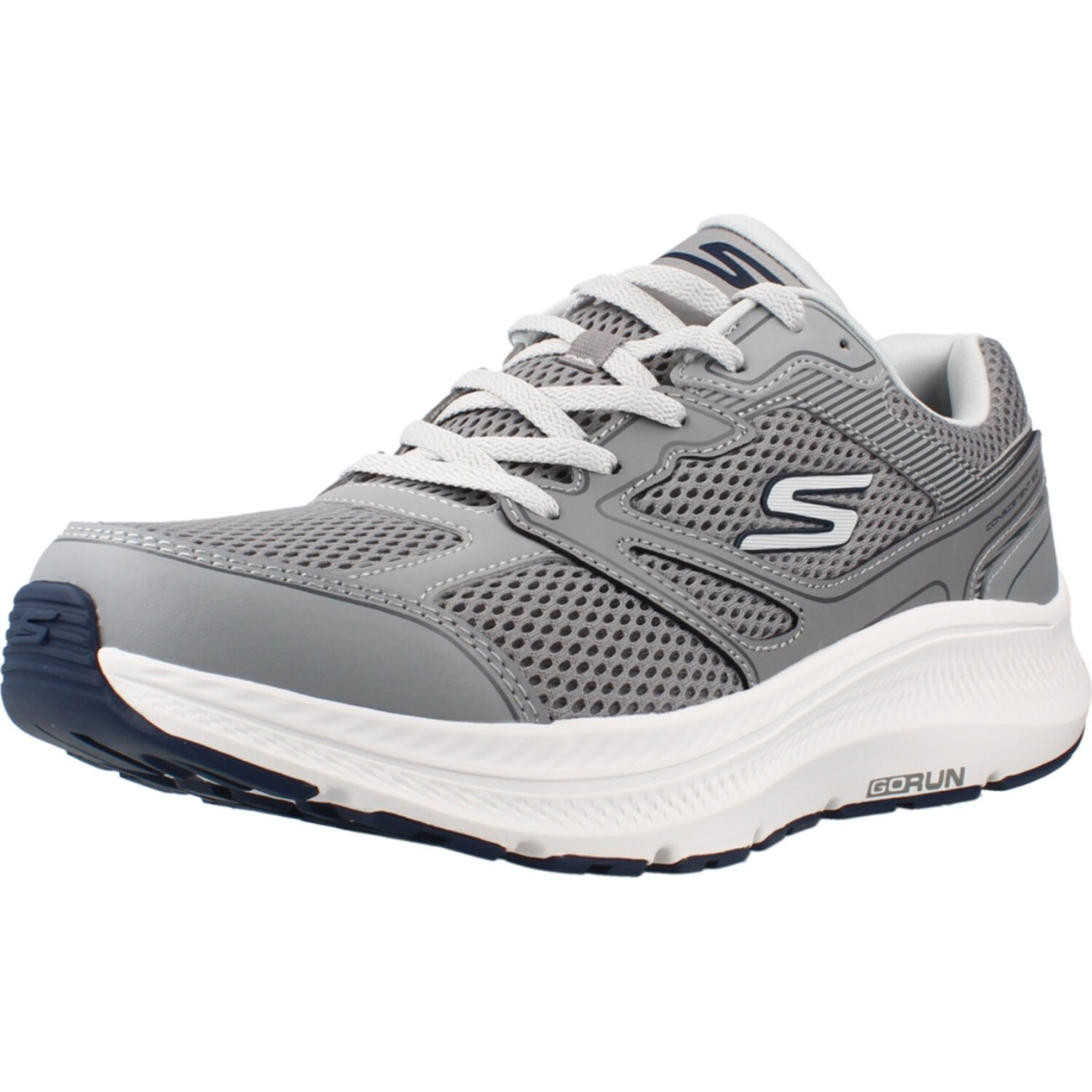 Sneakers De  Hombre Go Run Consistent Gris