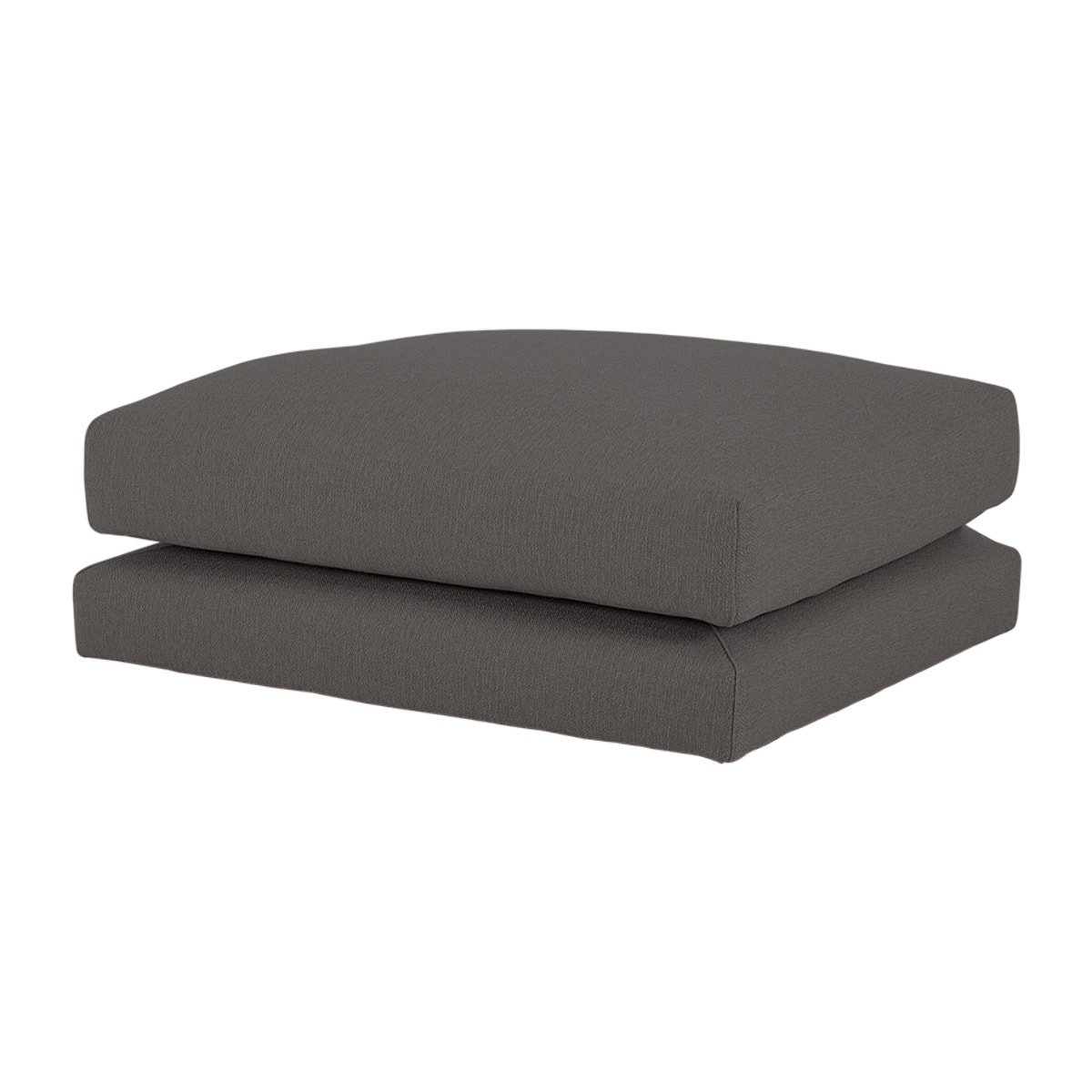 Pouf gris foncé de 97x78cm Hauteur: 36 Longueur: 97 Largeur: 78