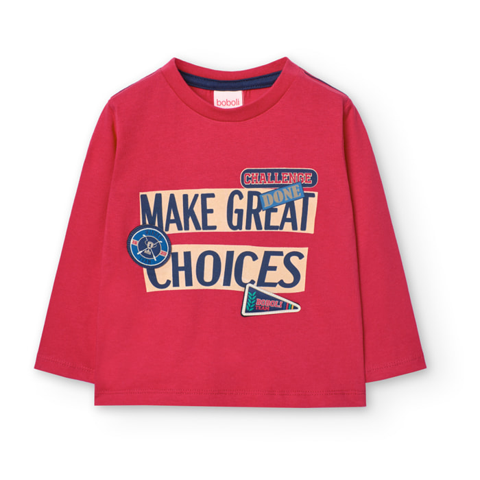 Camiseta punto de bebé niño -BCI