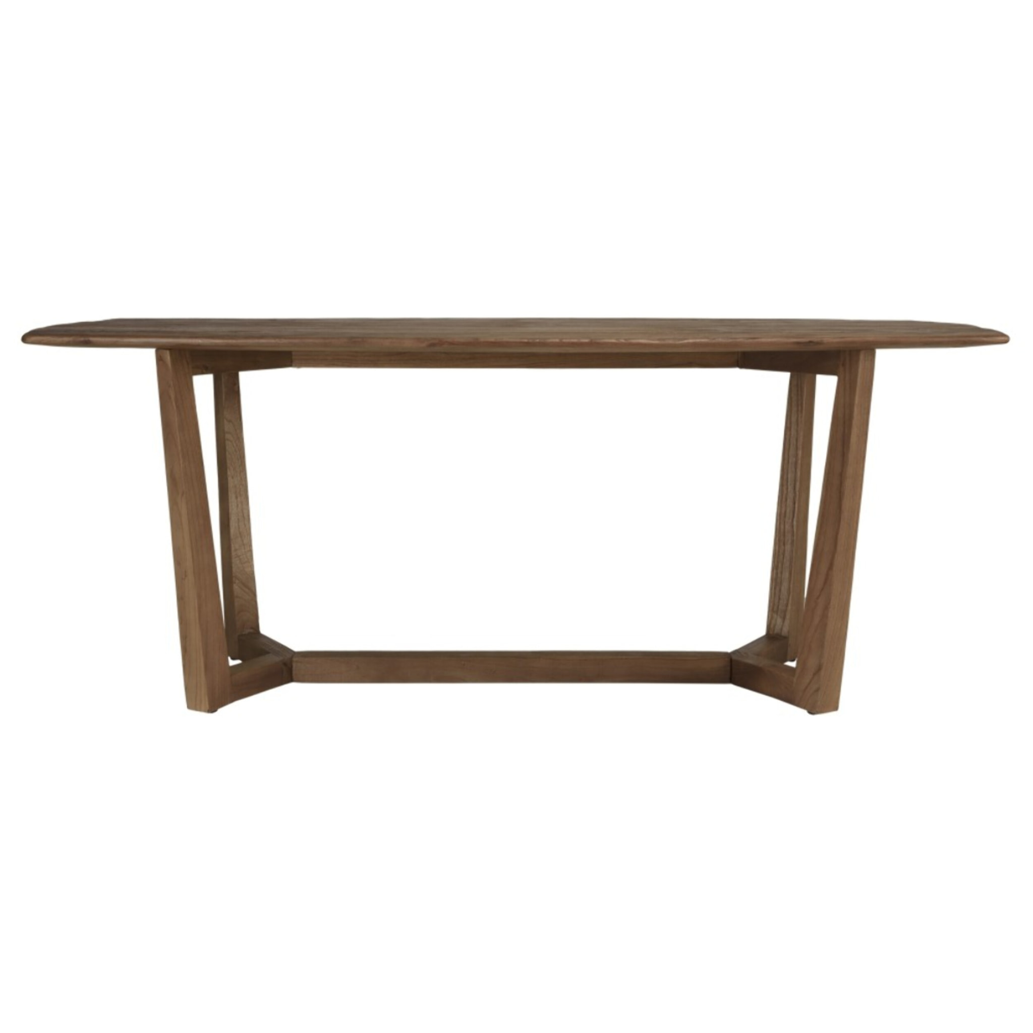 ROMY - Table à manger rectangulaire 200x100cm bois de mindi