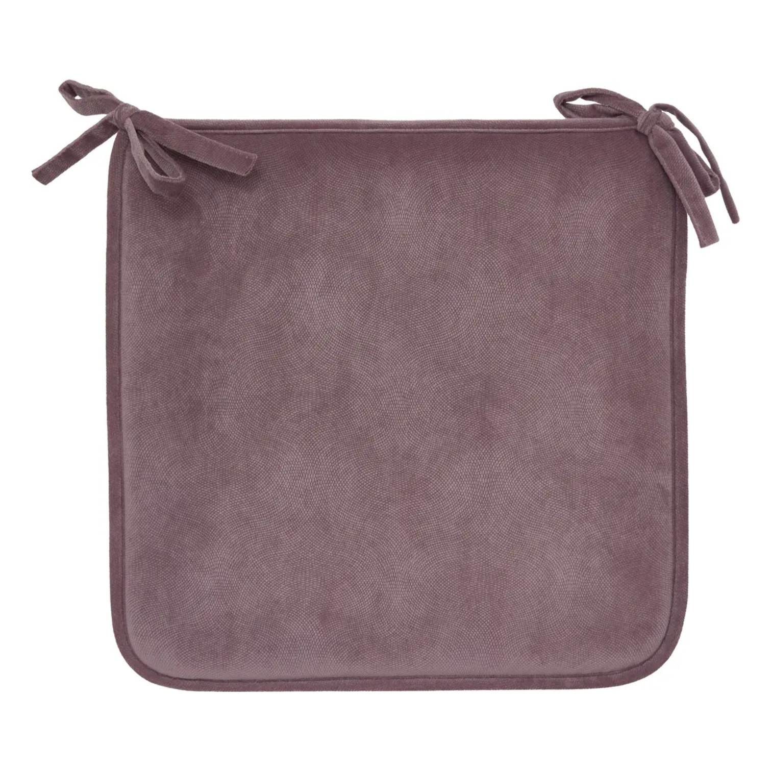 Galette de chaise Lilou violet clair 38x38cm