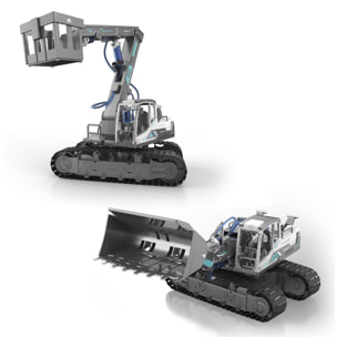 Macchinario idraulico 6 in 1 per costruire. 223 pezzi.