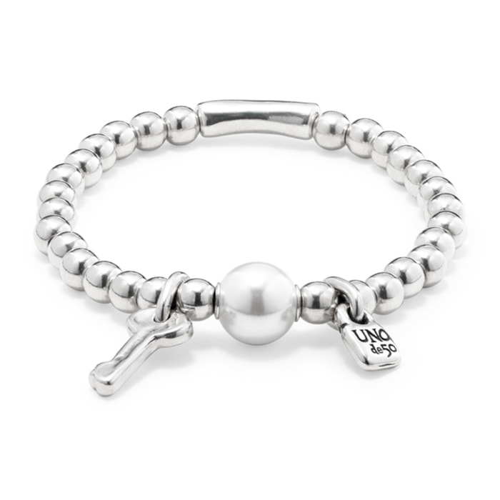 Pulsera Llavestruz BLANCO L