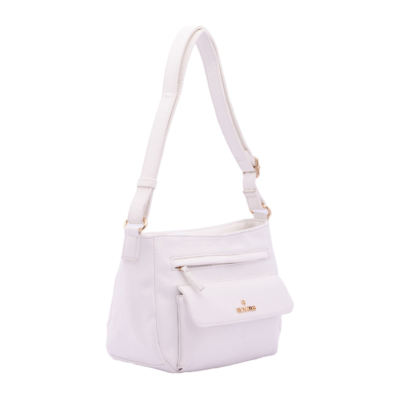 Borsa a spalla da donna - Modello False - Ecopelle - 28.0 x 20.0 x 13.0 cm