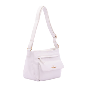 Borsa a spalla da donna - Modello False - Ecopelle - 28.0 x 20.0 x 13.0 cm