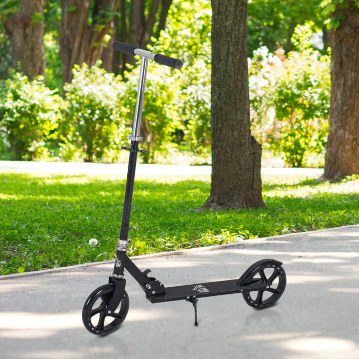 Patinete Infantil Aleación de Aluminio 88x37x75-100 cm Negro