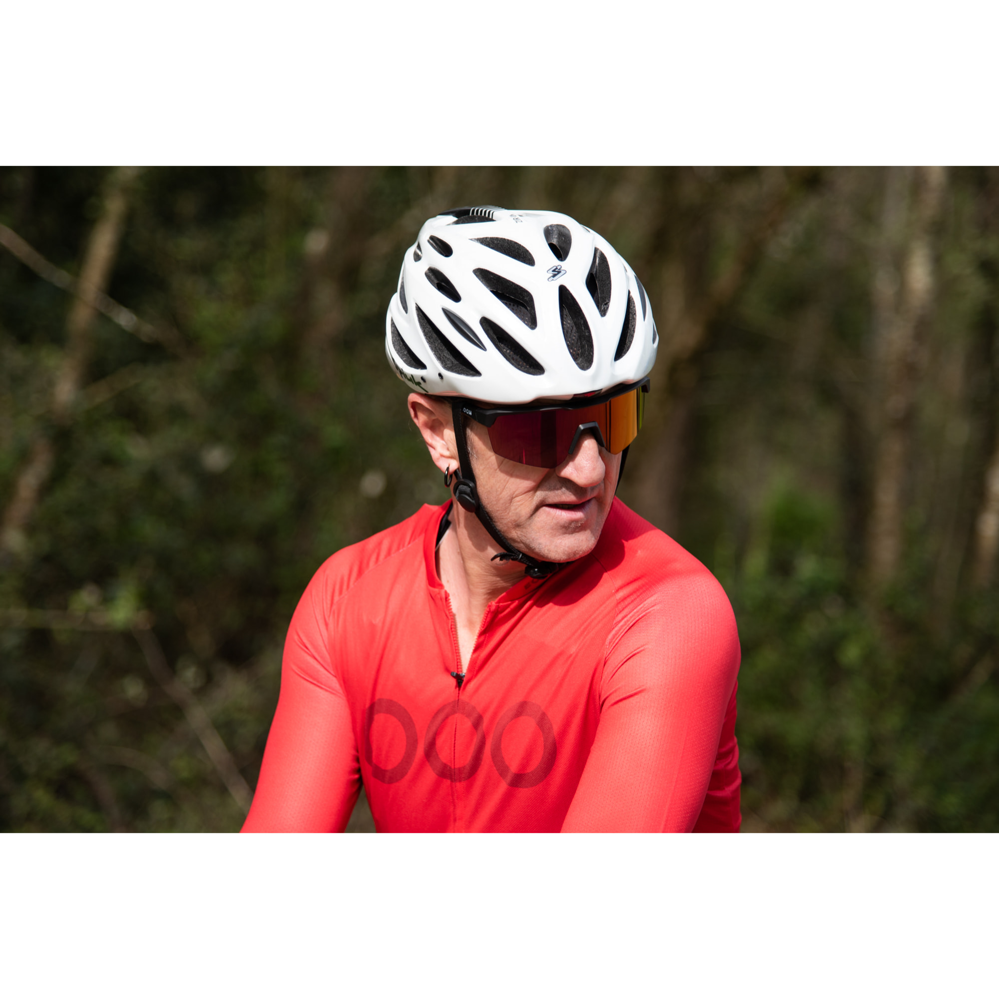 Maglia a maniche lunghe da uomo ECOON Tourmalet in rosso