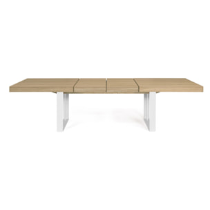Tables à manger extensibles Brixton - Bois - Blanc