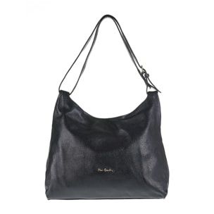 Borsa a spalla da donna Made in Italy - Modello Divina - 100% pelle - 36.0 x 31.0 x 12.0 cm