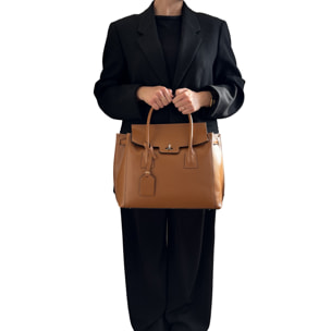Borsa a Mano Elegante in Vera Pelle Made in Italy