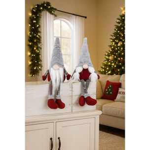 Intrecci – Coppia gnomi natalizi decorativi Simon