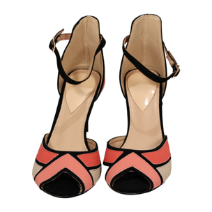 Decolletè con cinturino alla caviglia - tacco 8,5 cm