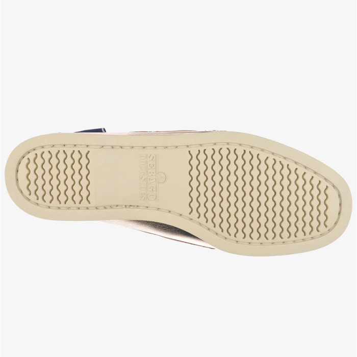 Sebago - Docksides Donna Oro - Docksides Portland Met Woman