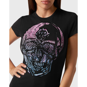 PHILIPP PLEIN Camiseta Cuello Redondo SKULL