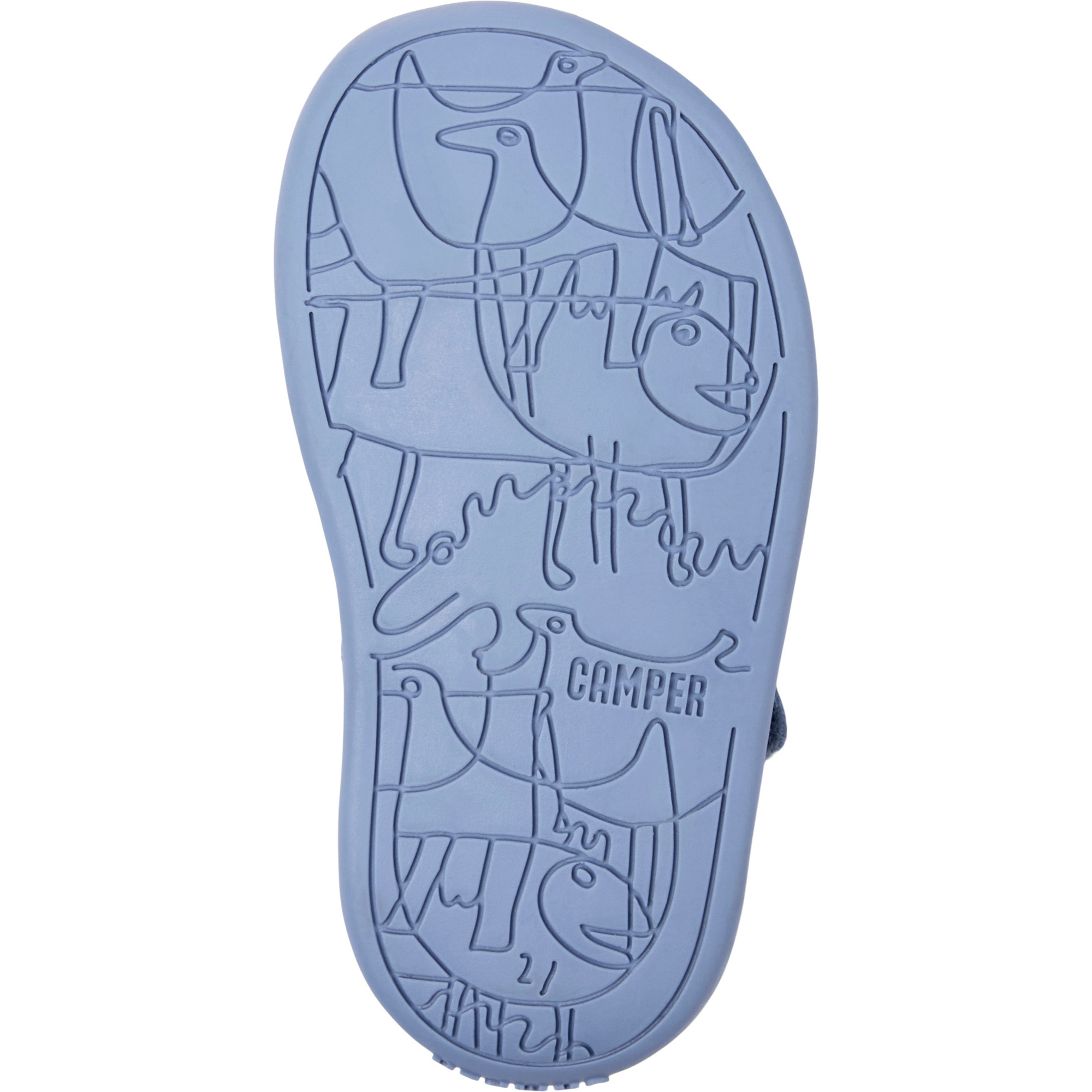 Sandali - CAMPER Bicho - Blu - Pelle liscia