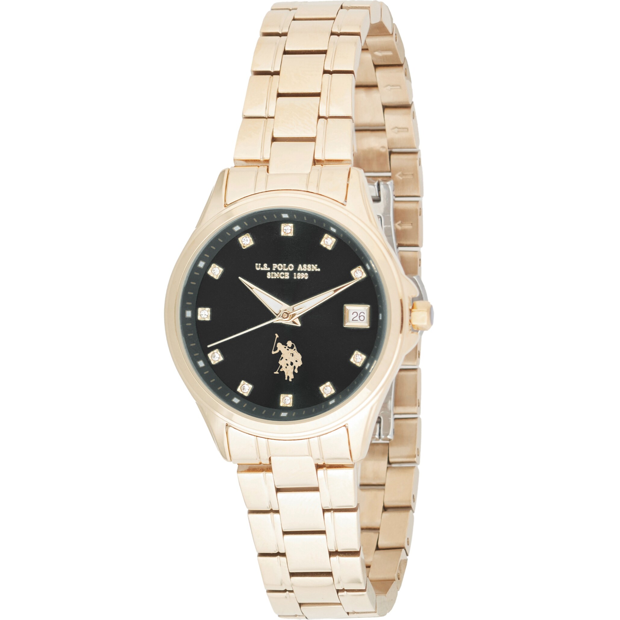 Orologio U.S. Polo Assn. In metallo con cinturino in acciaio