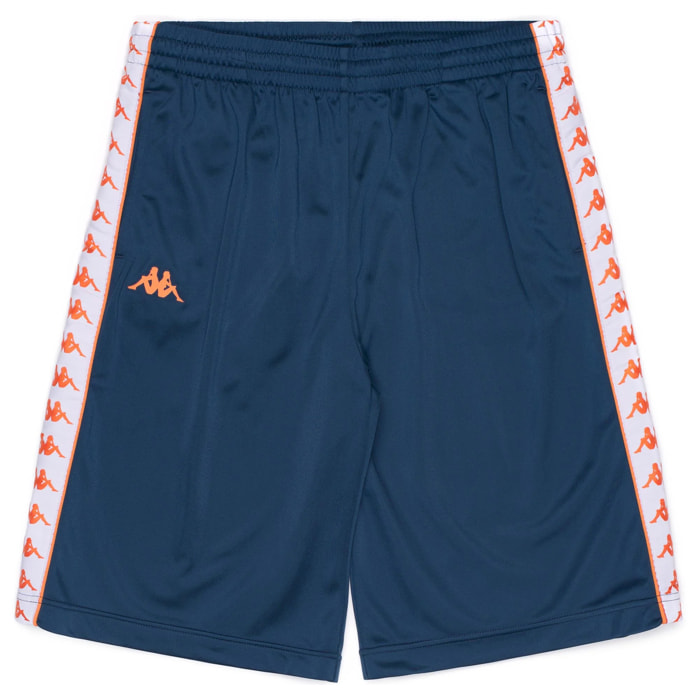 Pantaloni Corti Kappa Uomo 222 Banda Treadwellz Blu