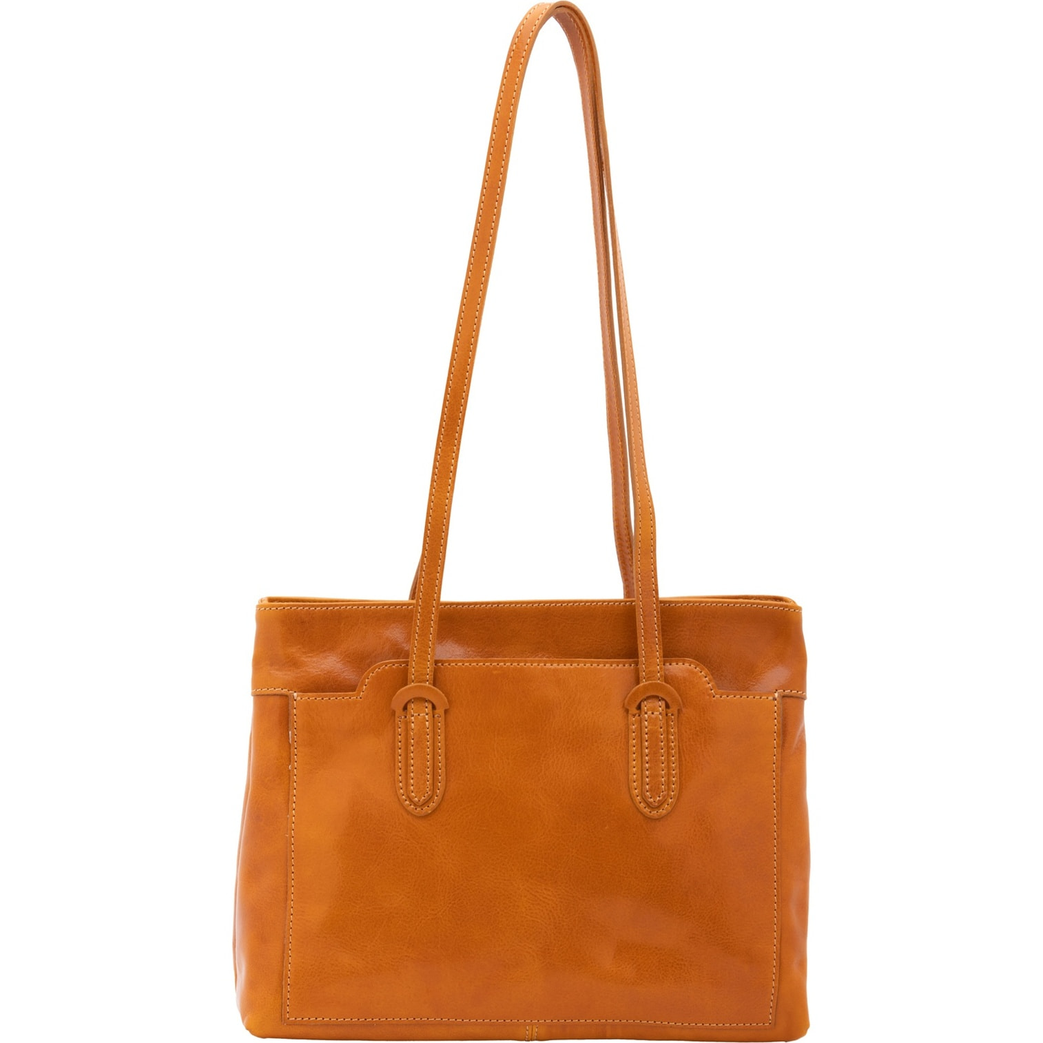 Borsa a spalla da donna - Modello Iduna Lux - Vera pelle - 35.0 x 26.0 x 12.0 cm