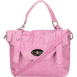 Borsa a mano da donna - Modello Floresta - Vera Pelle - 25.0 x 17.0 x 6.0 cm
