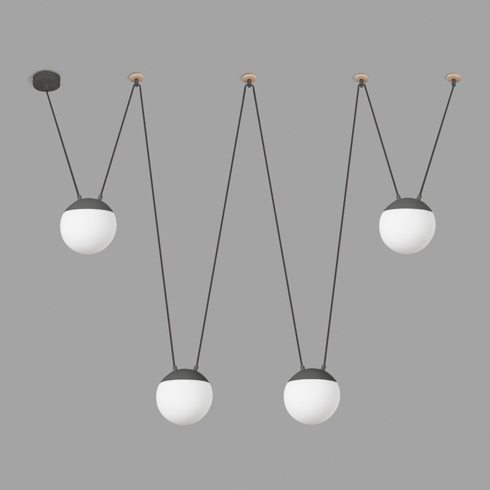 MINE SPACE 4L Suspension grise
